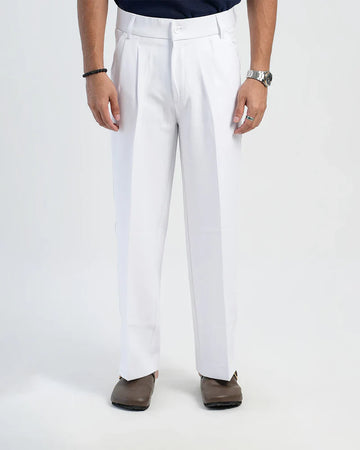 LUXURY TOUCH KOREAN PANT WHITE