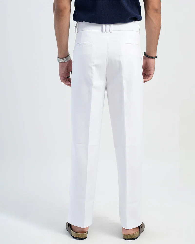 LUXURY TOUCH KOREAN PANT WHITE